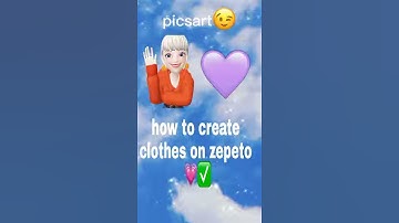 how to create clothes on zepeto 💗✅