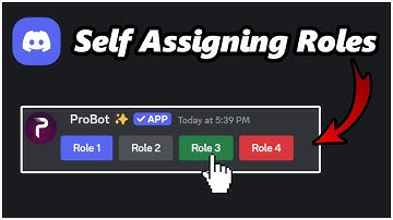 How To Make Self Assign Roles In Discord