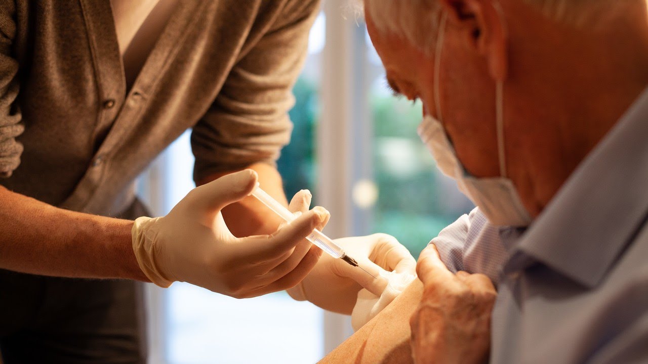 Three quarters of US senior population have received first vaccine