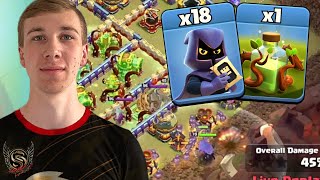 GOLDENT TICKET holders with CREATIVE hit in PRO MATCH | Clash of Clans