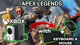 APEX LEGENDS with Keyboard and Mouse on XBOX Series X/S Console