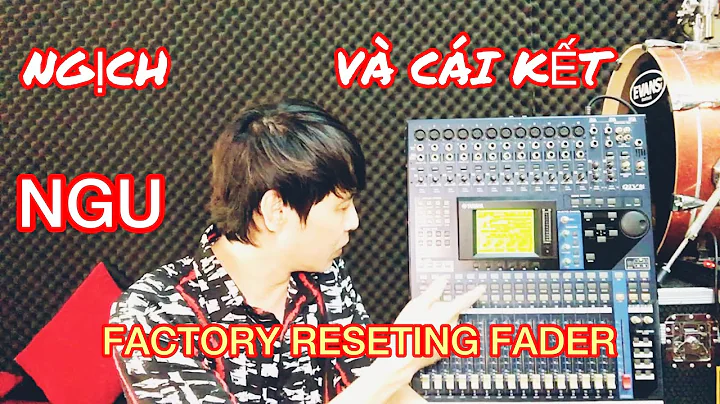 Nghe lời factory reseting fix lỗi fader mixer Yamaha 01v96 và cái kết đắng-phần 1