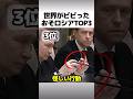 世界がビビったロシアの怖い瞬間TOP3