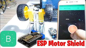 NodeMCU Motor Shield L293D for ESP12E  + Blynk