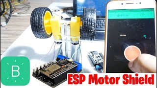 NodeMCU Motor Shield L293D for ESP12E    Blynk