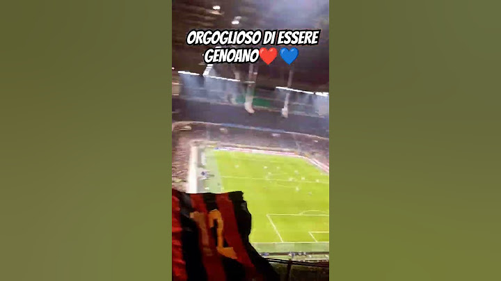 INTER GENOA ORGOGLIOSO DI ESSERE GENOANO #shortvideo #genoa #genoacfc #shorts_video