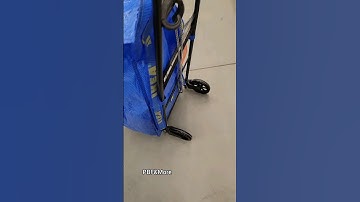 IKEA | RULLEBÖR / FRAKTA Hand cart with storage bag, black/blue