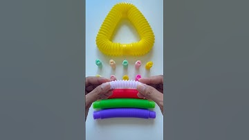 ASMR POP Tube sound #diy #satisfying #oddasmr #relaxing