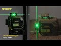 Firecore 2021 New Arrival IP65 F94T-XG Laser Level Лазерный Уровень Review