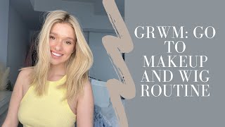 GRWM: GO TO MAKEUP AND WIG ROUTINE