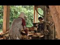 High-Speed Sawmill Machine Producing Perfect Wooden Boards!