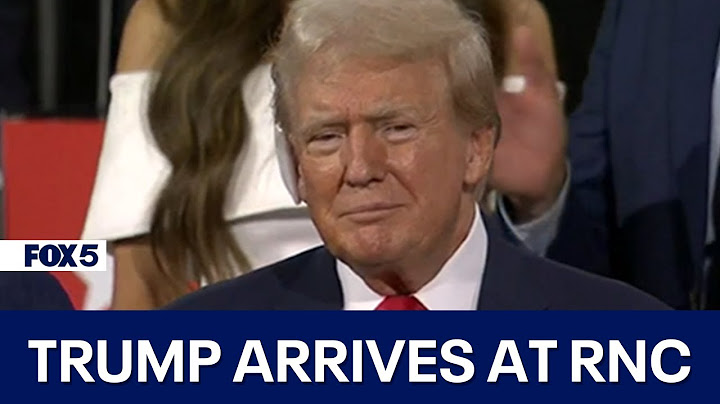 Trump makes first public appearance since assassination attempt