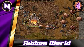 Biters Attempt to Stop Rocket Launching| #4 | Factorio Ribbon World Livestream Recap
