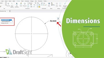 Create Radius Dimension for a Circle Using Command Window