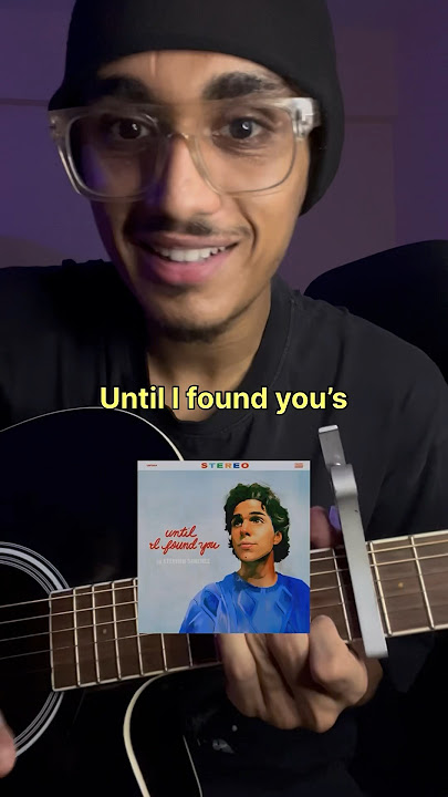 Until I Found You Guitar Intro Lesson | Easy for beginners | Learn in 60 Seconds #shorts