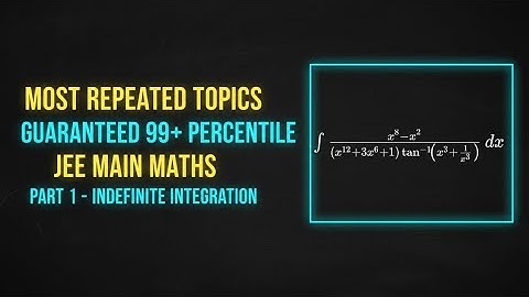Indefinite integration #jeemains #mains #Indefinite #important 