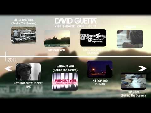 David Guetta Interactive Timeline 2001-2013 mp3 ke stažení