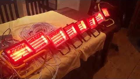 Homemade RGB flood lights working with Lightorama CMB24D