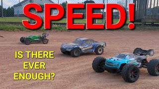 RC SPEED! Is there EVER ENOUGH? 100 MPH CLUB!