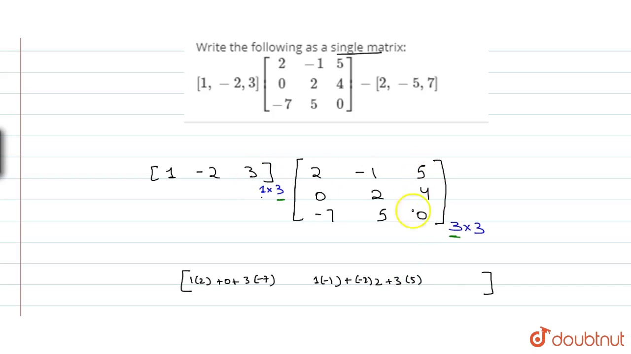 Write the following as a single matrix: ` [13133,-13133,133] [[13133,-13133,13],  [13,13133,13],[-13,13,13]] -[13133,-13,13] `