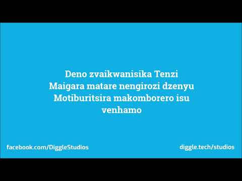 Mugove - Maruva Enyika - Leonard K Zhakata Lyric Video