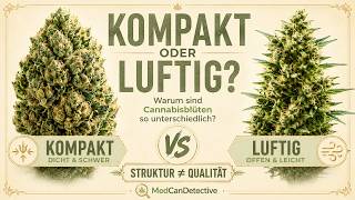 WHY ARE CANNABIS FLOWERS DENSE OR AIRY? 🌱