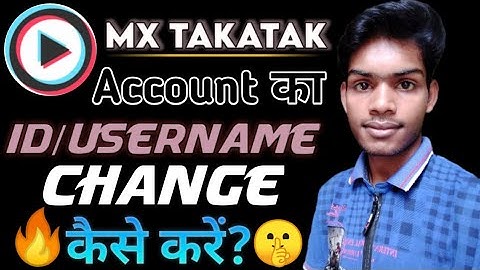 MX Takatak पर Username Change कैसे करें? || How to Change #MXTakatak ID/username || #AvinashWalton 🔥