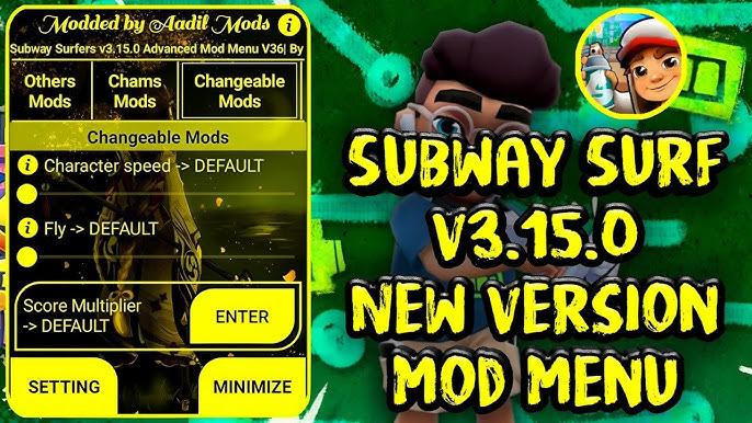 Subway Surfers v2.13.0 (Mod – Unlimited Coins/Keys)