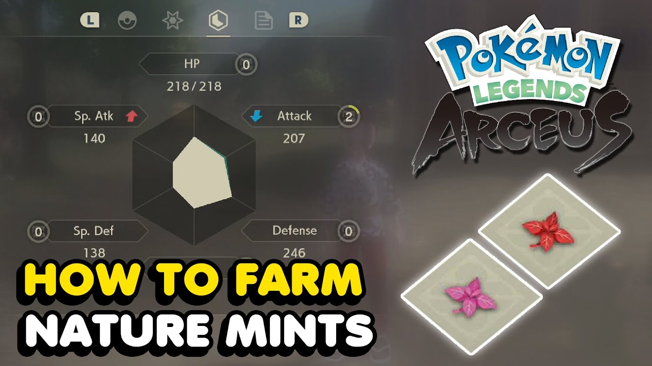 Nature List: How To Change Nature  Pokemon Legends Arceus - GameWith