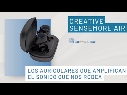 Creative Sensemore Air, así son los auriculares que amplifican el sonido