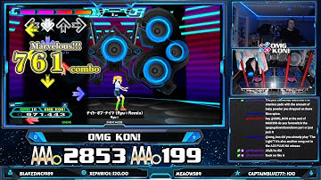 OMG KON! | ナイト・オブ・ナイツ (Ryu☆Remix) (S-EXPERT) PFC AAA 999,610 [DDR A20 PLUS]