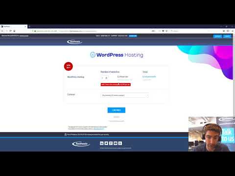 Adding a new Fasthosts WordPress hosting package