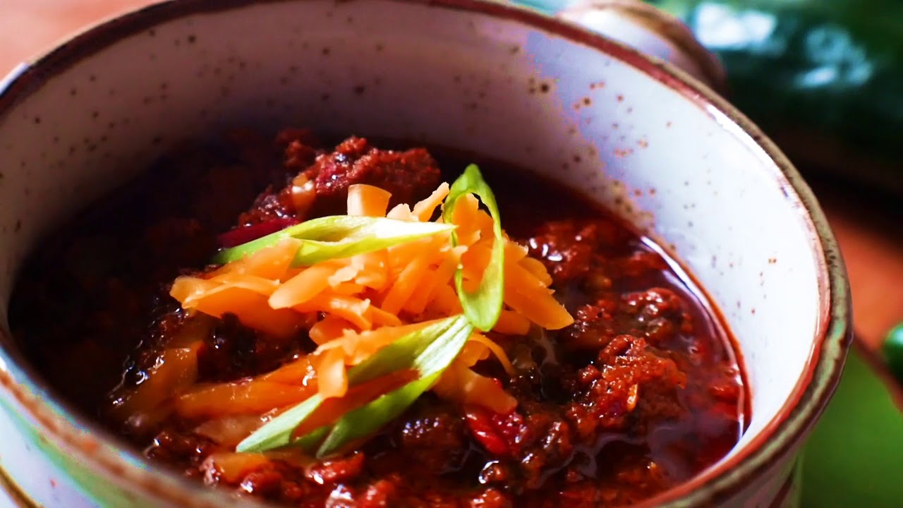Authentic TEXAS Red Chili - Recipe Is Award Winning ...