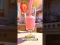 NO SUGAR Strawberry Shake?! 😱🍓 Kids Can’t Believe This! #Shorts #StrawberryShake #KidsRecipes