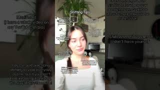 My Best Shifting Tips! 🤍 #shiftingrealities