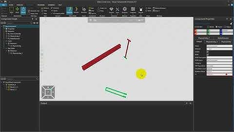 Visual Components - Slider-Crank Mechanism by Physics Entity