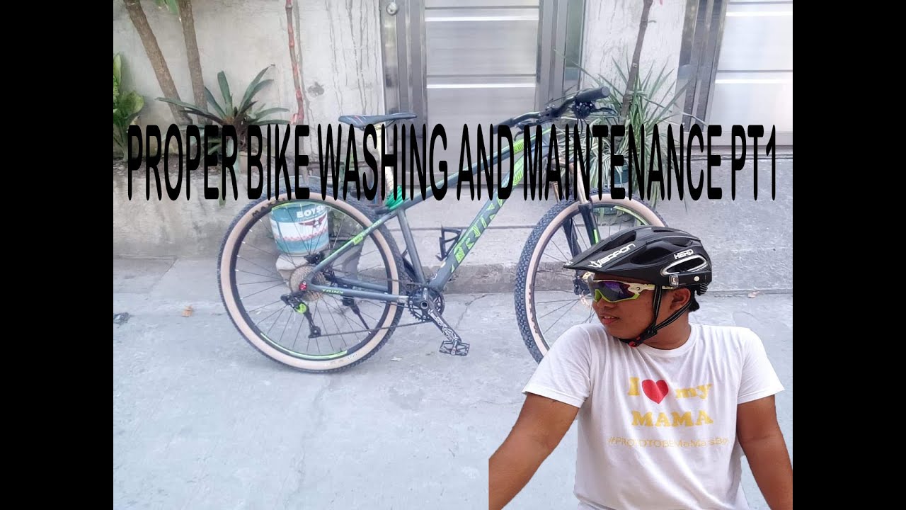 PROPER BIKE CLEANING AND MAINTENANCE PT.1 YouTube