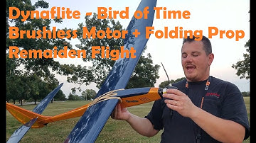 Dynaflite - Bird of Time - Powered Glider Maiden!!!