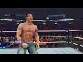 Roman reigns vs john cena  wwe 2k24  title match