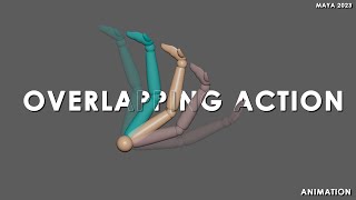Maya Overlapping Action Follow Through Arcs Arm Swing Animation