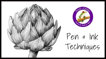 Pen & Ink Techniques Part 3 of 4