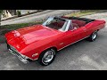 TEST DRIVE 1968 Chevrolet Chevelle Convertible 327 SOLD $39,900 Maple Motors #3541
