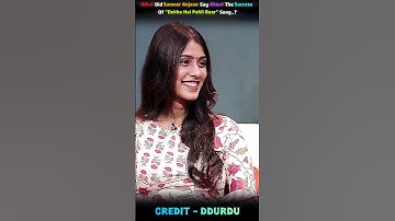 What Did Sameer Anjaan Say About   The Song "Dekha Hai Pahli Baar"? #podcast #sameeranjaan #shorts