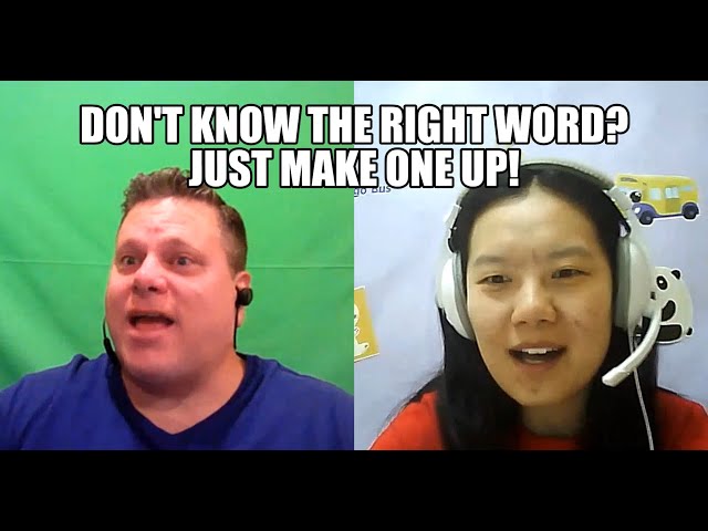 Learning a language? Sometimes you just have to guess!