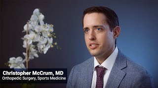 Meet Christopher McCrum, MD, Orthopedic Surgery, Sports Medicine