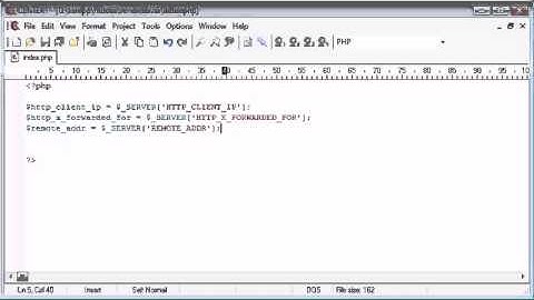 Better Way To Get visitors IP Address in PHP