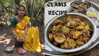 Clams Khube Tisreo Sukka Recipe Shellfish Dry Recipe Goan Khubyanchetisryanche Sukke Sukhe