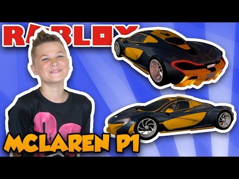 I GOT A $1,600,000 SUPERCAR MCLAREN P1 in ROBLOX VEHICLE SIMULATOR | DRAG RACES | CAR STUNTS