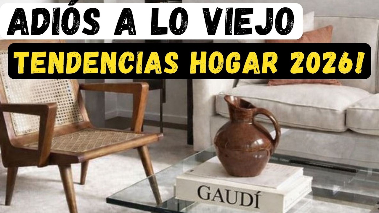 TENDENCIAS DECORACION  2026👉  llegaron para quedarse! DECORACION de INTERIORES 