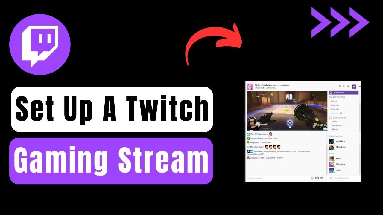 How To Set Up A Twitch Gaming Stream !